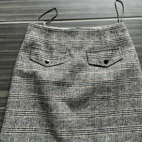 Lili Sidonio By Molly Bracken tweed mini skirt size small - Picture 3 of 10